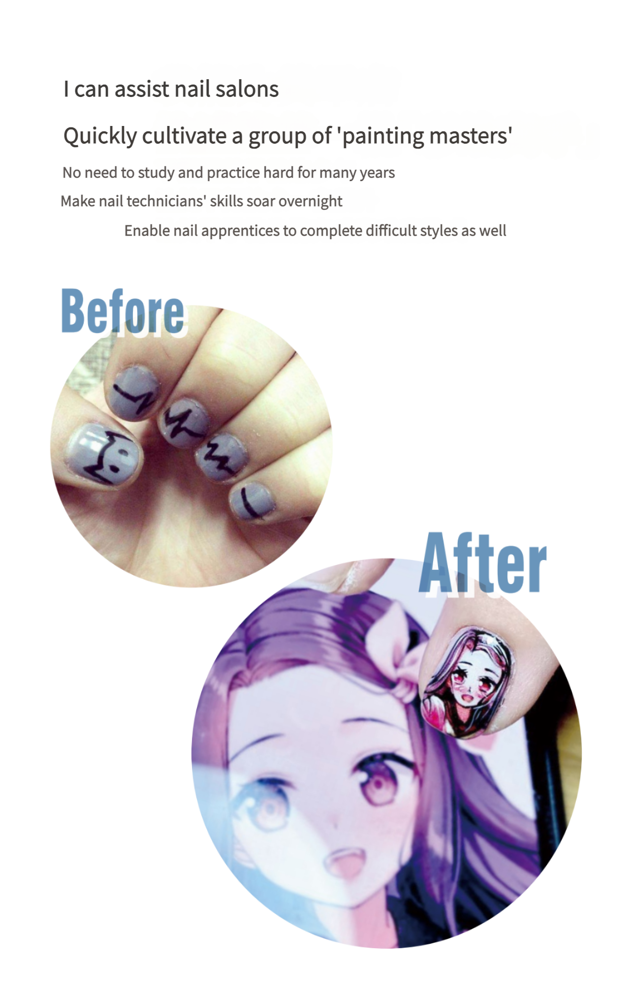 Automatic Nail Art Printer(No Blades inside,dont worry)Suitable for nail studios, individual entrepreneurs, online store operators, and nail art enthusiasts.