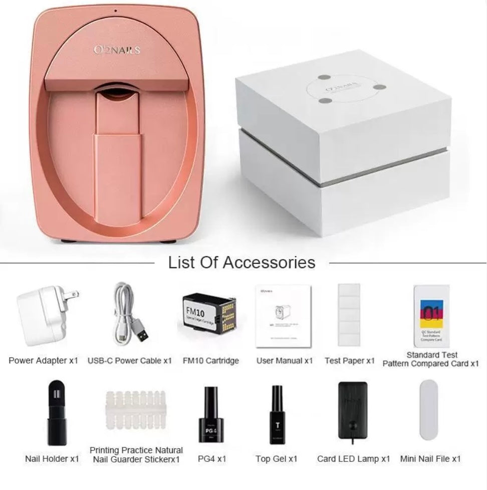 Automatic Nail Art Printer(No Blades inside,dont worry)Suitable for nail studios, individual entrepreneurs, online store operators, and nail art enthusiasts.