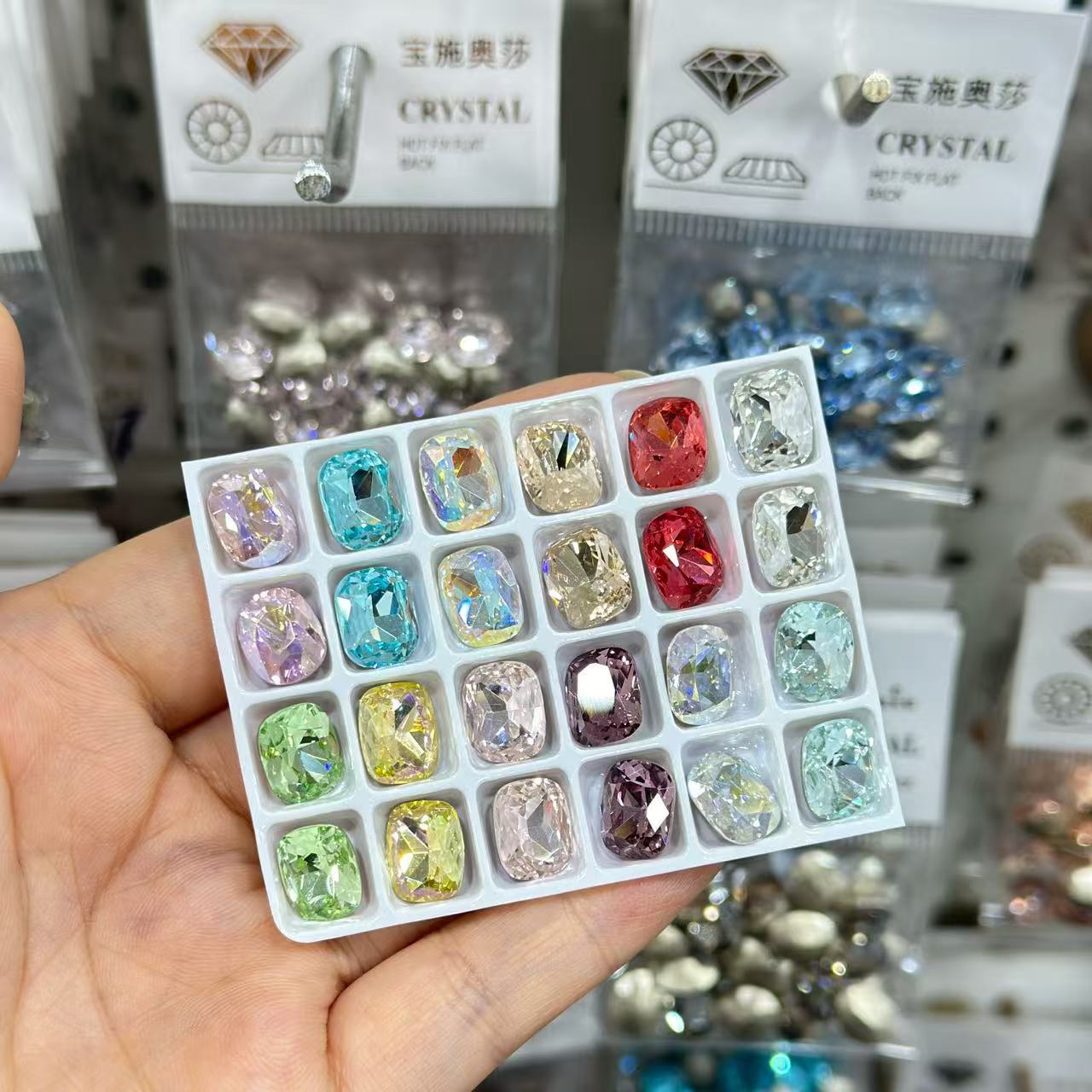 Mixed Color Set Premium Mixed Pointed Drill Combination Nail DIY Decoration