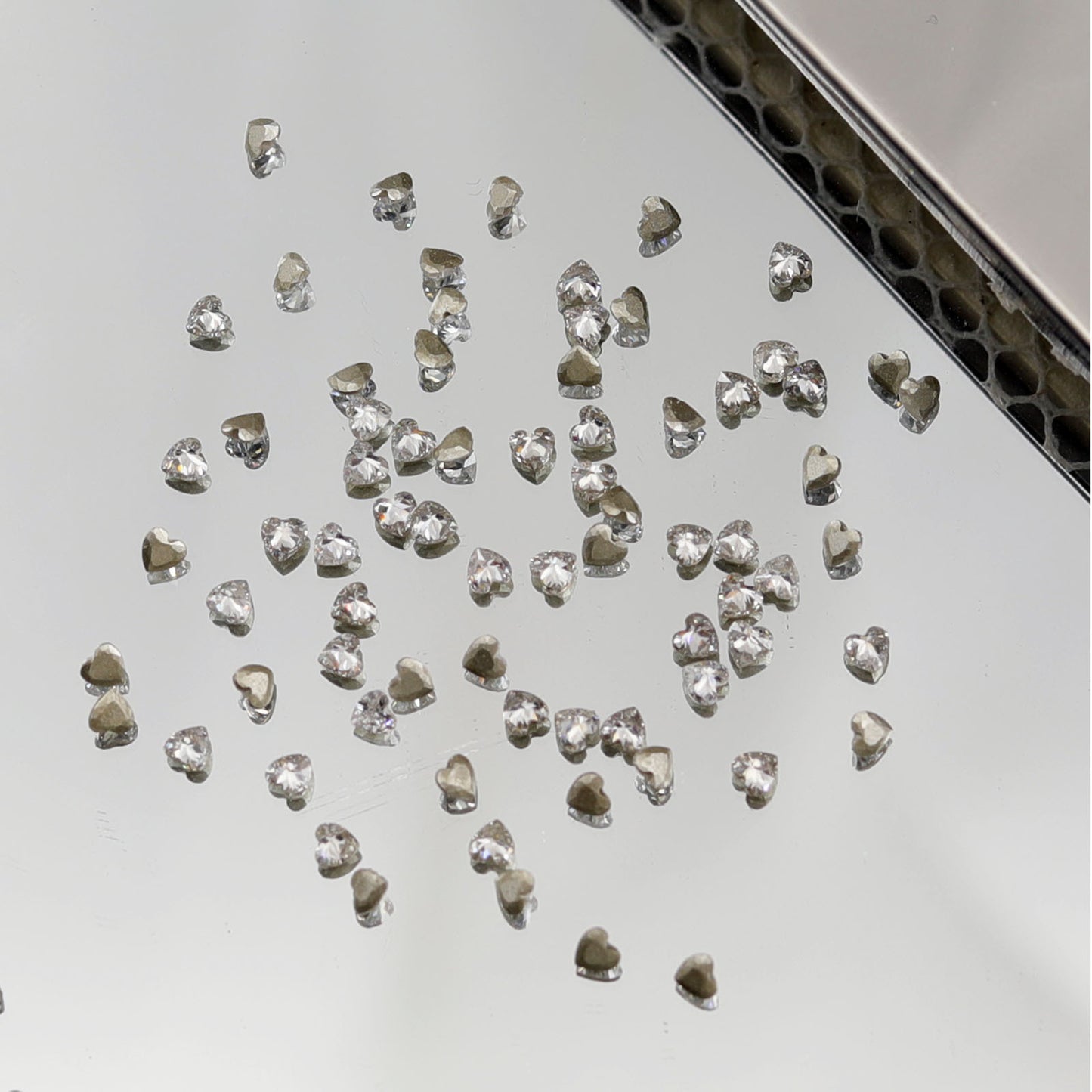 5A Mini Flat Bottom Beveled Zircon Nail Art Accessories Sparkling Snowflake Diamond-shaped Marquise Zircon Irregular Diamond Nail Decorations