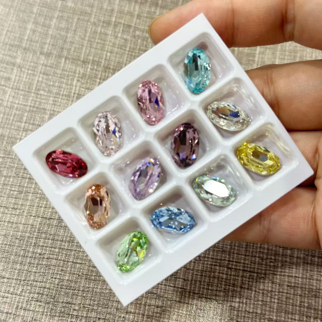 Mixed Color Set Premium Mixed Pointed Drill Combination Nail DIY Decoration
