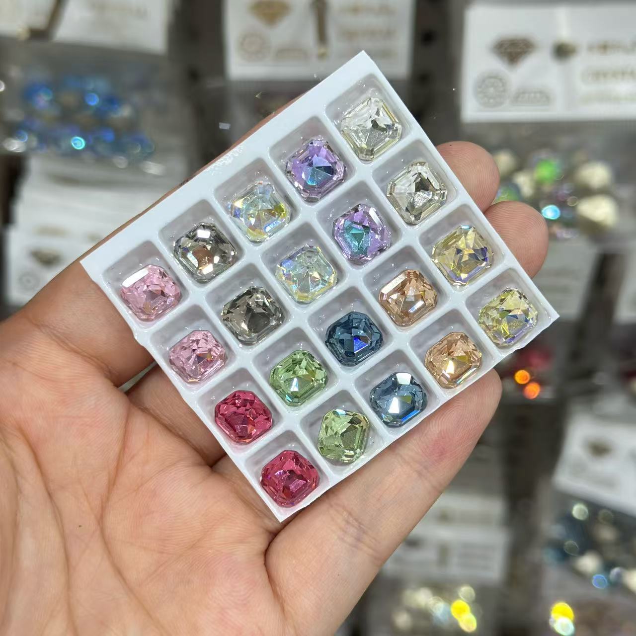 Mixed Color Set Premium Mixed Pointed Drill Combination Nail DIY Decoration