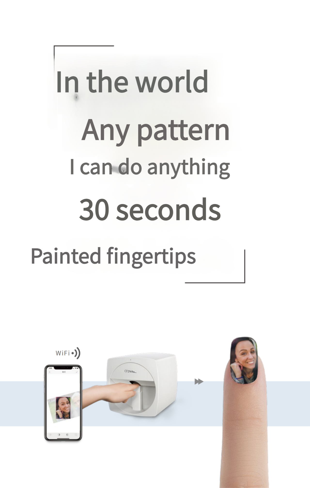 Automatic Nail Art  Printer（No Blades inside，dont worry)Suitable for nail studios, individual entrepreneurs, online store operators, and nail art enthusiasts.