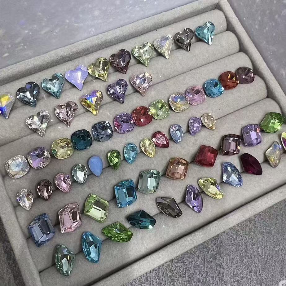 Mixed Color Set Premium Mixed Pointed Drill Combination Nail DIY Decoration