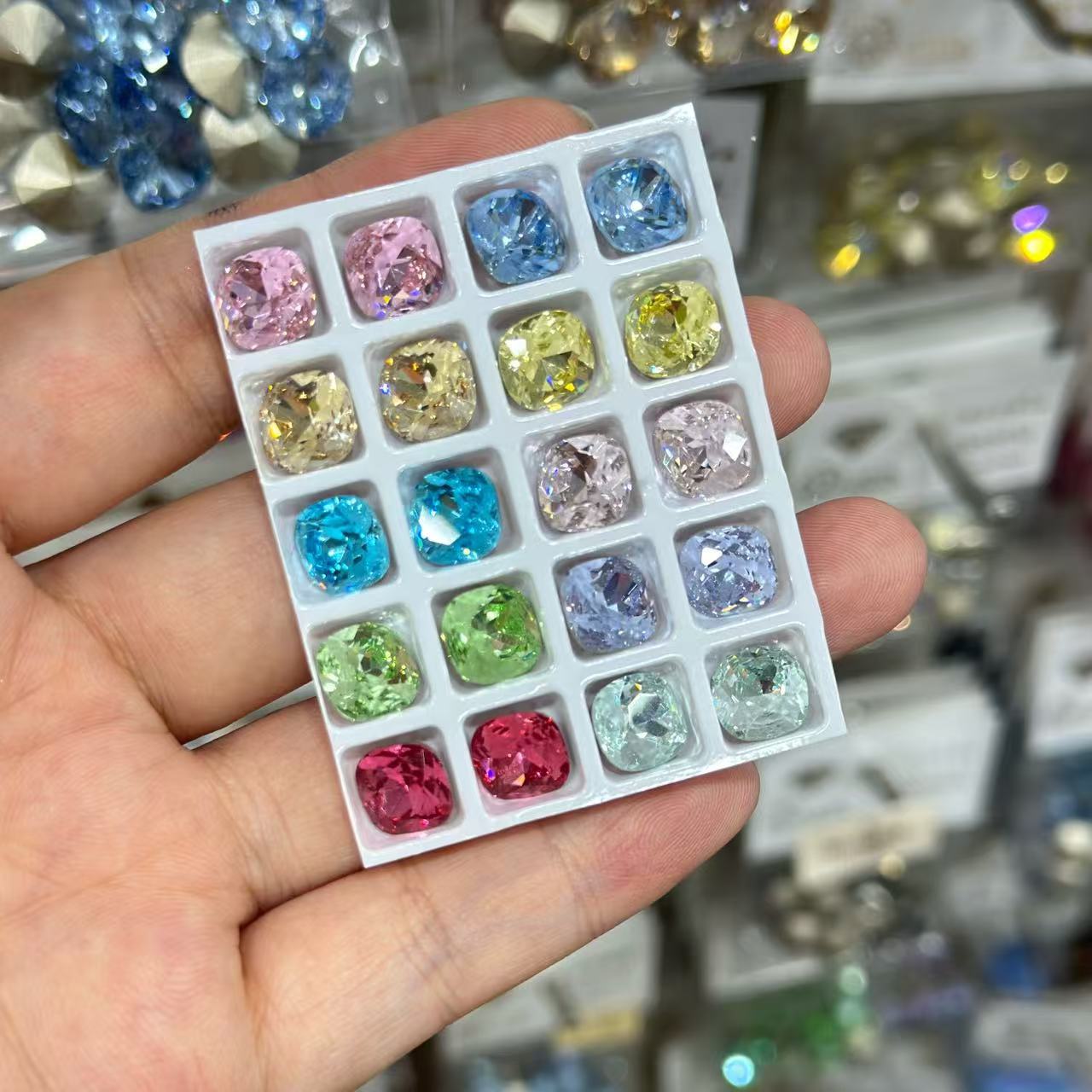 Mixed Color Set Premium Mixed Pointed Drill Combination Nail DIY Decoration